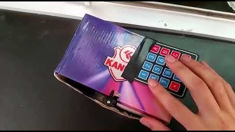 Funcionamiento de caja fuerte con arduino