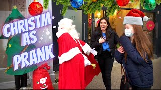 Santa Claus 🎅 Prank 😂 🇮🇪 Christmas Prank in Dublin, Ireland #PkPrank