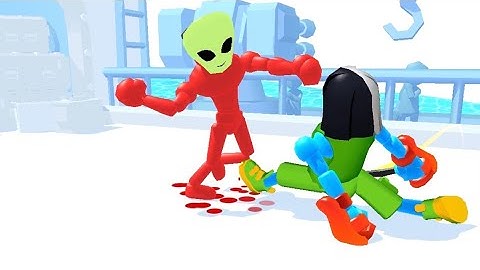 Stickman Ragdoll Fighter - All Levels Gameplay Android, iOS