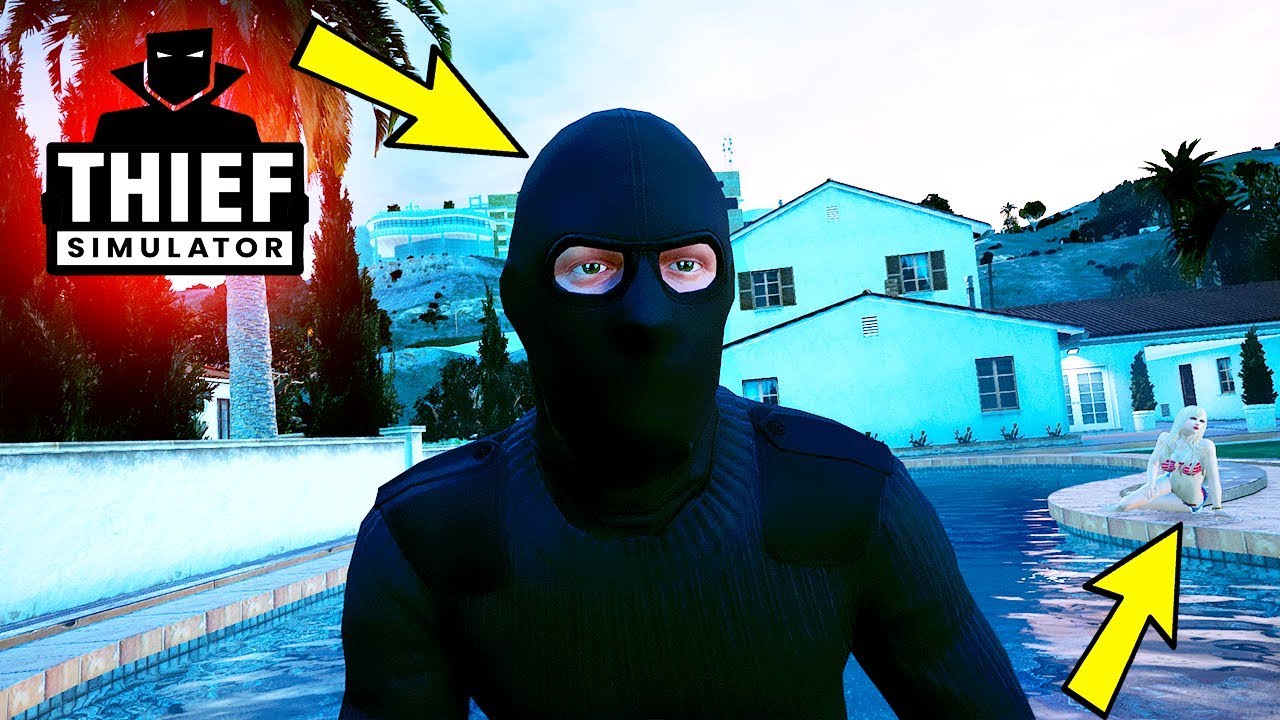 YALANCI ESKİ SEVGİLİMİN EVİNİ SOYUYORUM! - Thief Simulator - YouTube