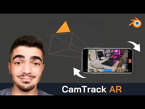 Control the Blender camera with your iPhone! CamTrackAR