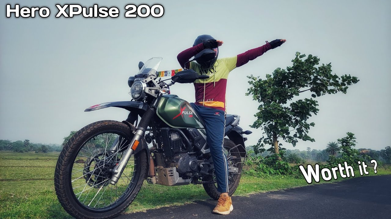 All new 2022 Hero Xpulse 200 bs6 matte green first ride review // Thoda sa hatke