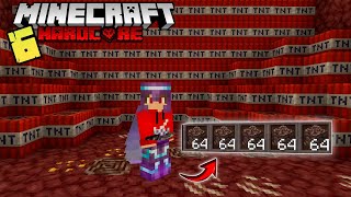 Destroying Nether to Find UNLIMITED NETHERITE In Minecraft Hardcore !!!