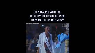 Miss universe Philippines 2024 best in swimsuit winner. #missuniverse #missuniversephilippines