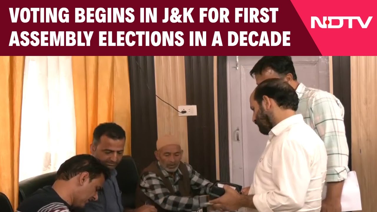 J&K Polls | Voting Begins In J&K For First Assembly Elections In A ...