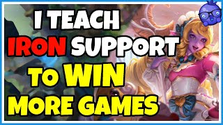 Stuck in Low Elo as Support? Watch this Iron coaching session
