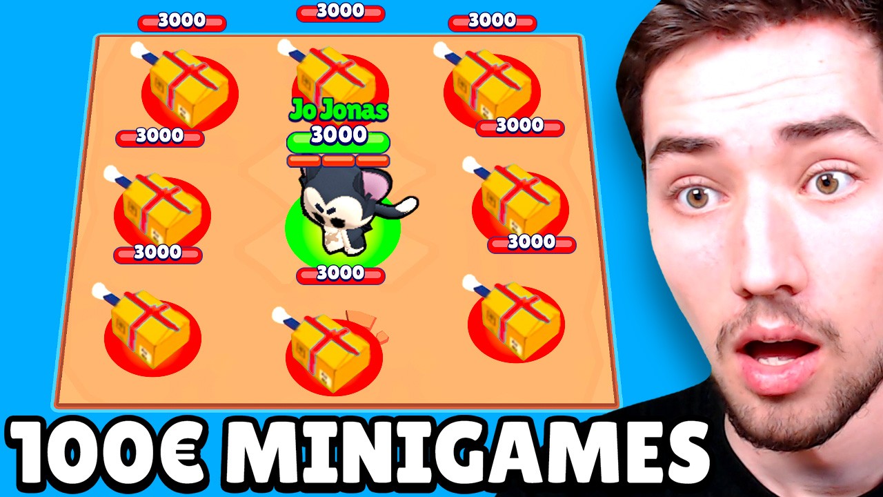 100€ MINIGAMES TURNIER gegen 100 SPIELER! 😱