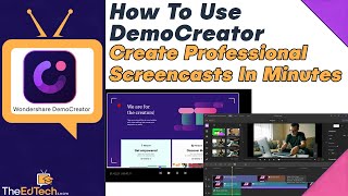 Teacher Guide: How To Create Professional Screencasts with Wondershare DemoCreator -PC/Mac Tutorial Wealth
