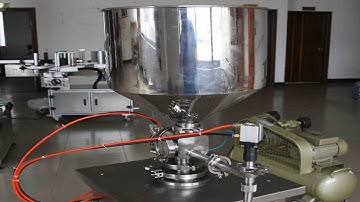 semi automatic vertical filling machine cream filler Semi-Automatique de remplissage vertical