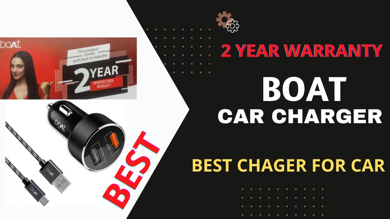 boat car charger boat car charger 3.0 type c with cable YouTube