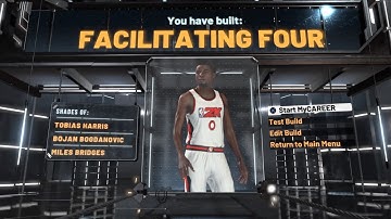 NEW "FACILITATING FOUR" IS THE BEST BUILD IN 2K22! BROKEN DEMIGOD ISO BUILD!