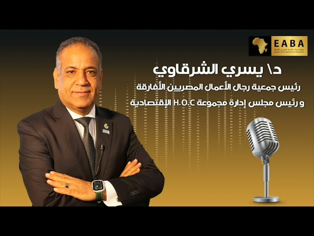 رئيس جمعية رجال اعمال المصريين الافارقة  والحديث عن دورة الكوميسا ٢١