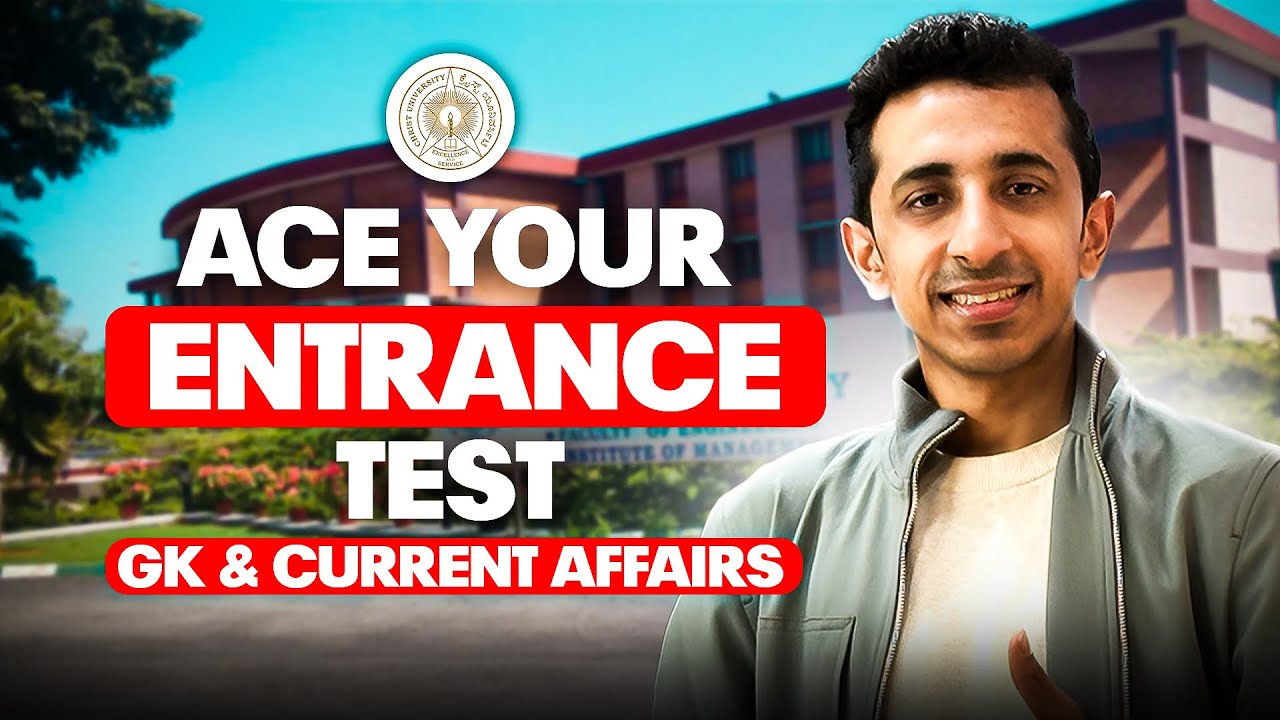 Ace GK & Current Affairs at Christ University Entrance Test | Important ...