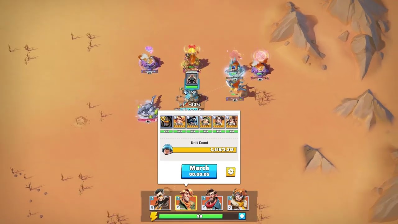 Desert Storm: 327 OcF vs 663 GOU