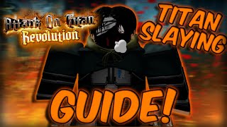 AOT Revolution Best Titan Slaying GUIDE! (Crawlers & Tips!)
