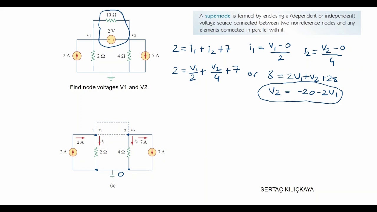 Electric Circuits I - Node Voltage Method - Q2 - YouTube