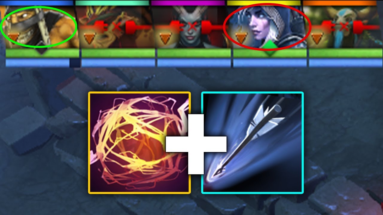 DROW RANGER ft SHADOW SHAMAN THE BEST COMBO EVER IN DOTA2 - YouTube