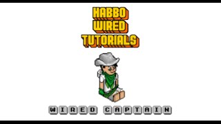 Habbo Wired Tutorial Episode 6 (Automatic Line Quene)