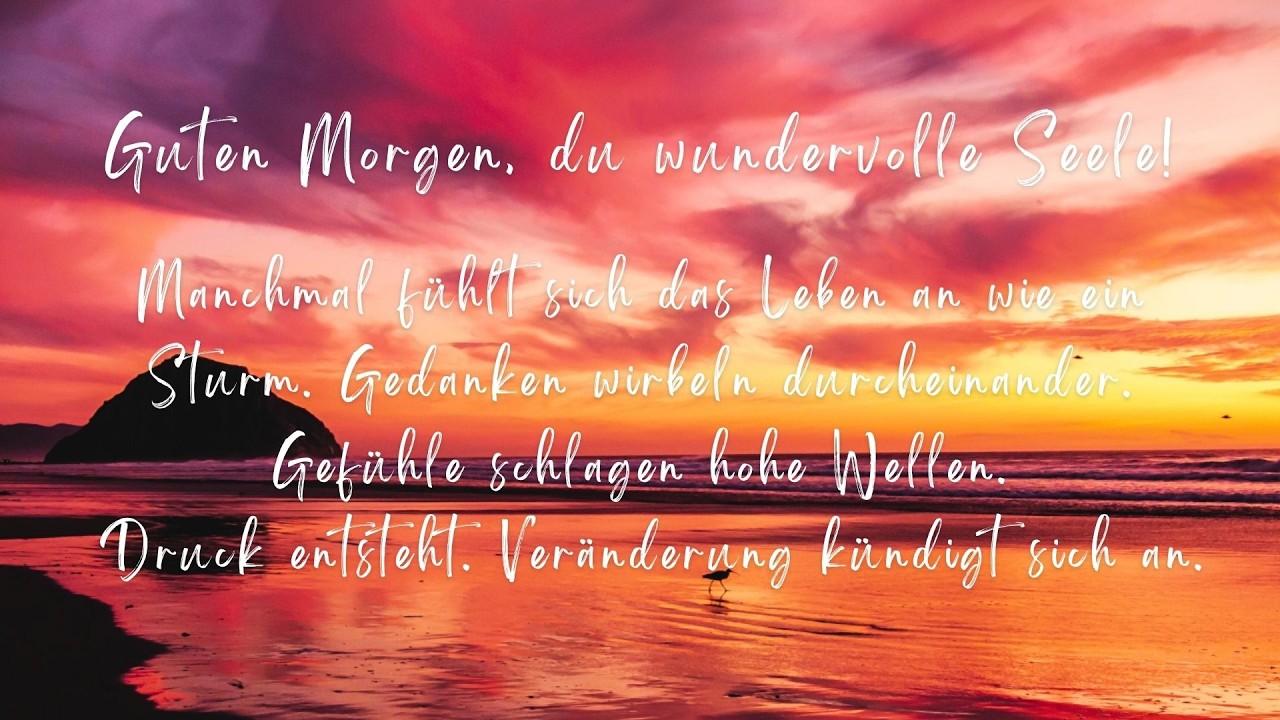 ✨Morgenaffirmation – Der Elementensturm in dir | Innere Kraft & Transformation