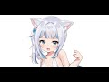 Gawr Gura ASMR 1 Hour Saying Good Night 