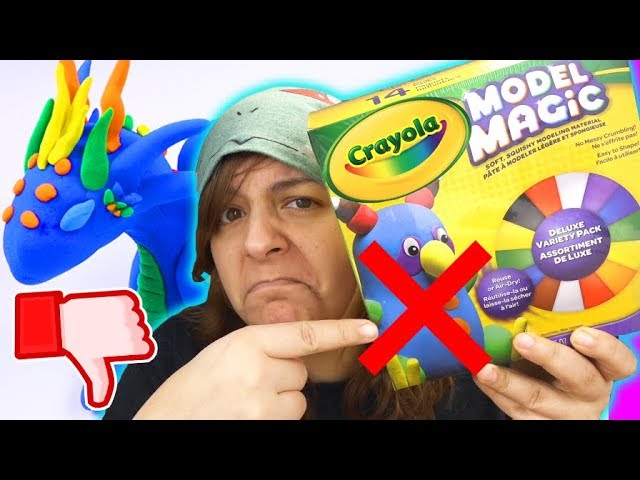 DON'T BUY! 7 REASONS Crayola Model Magic Clay is NOT worth it SaltEcrafter  #2 
