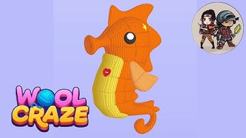 Wool Craze Puzzle level 67 Sea Horse | Mobile Gameplay Walkthrough |