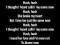 Gotthard  hush with lyrics