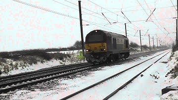 DB Schenker class 67 light engine on ECML