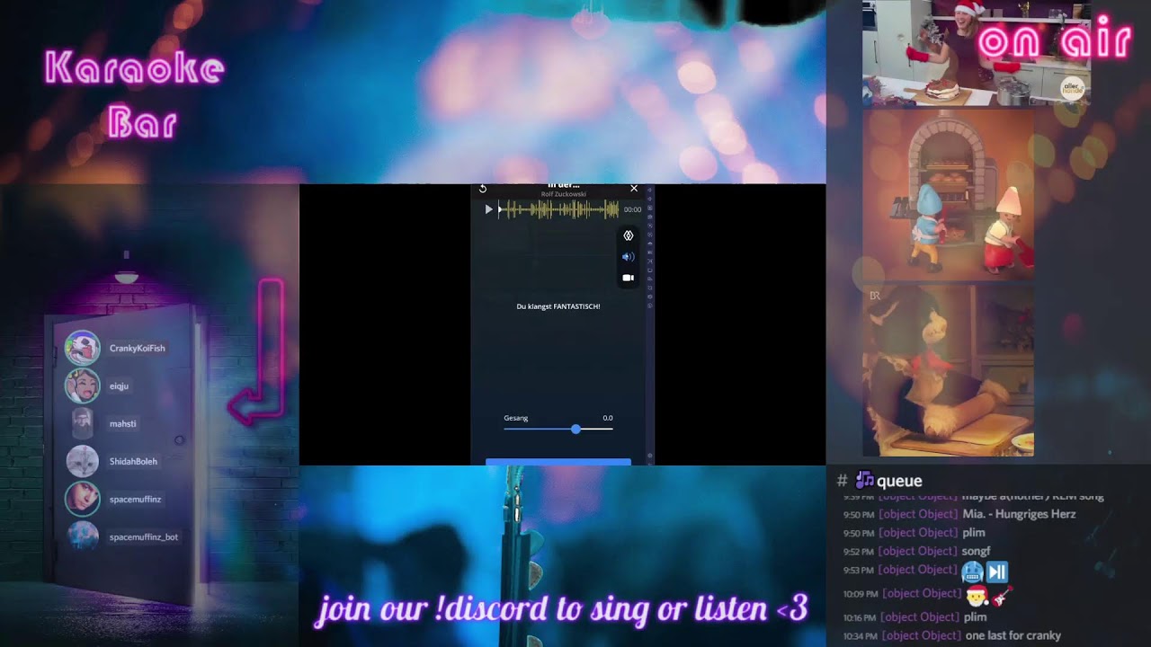 discord karaoke 19/12/2021 YouTube