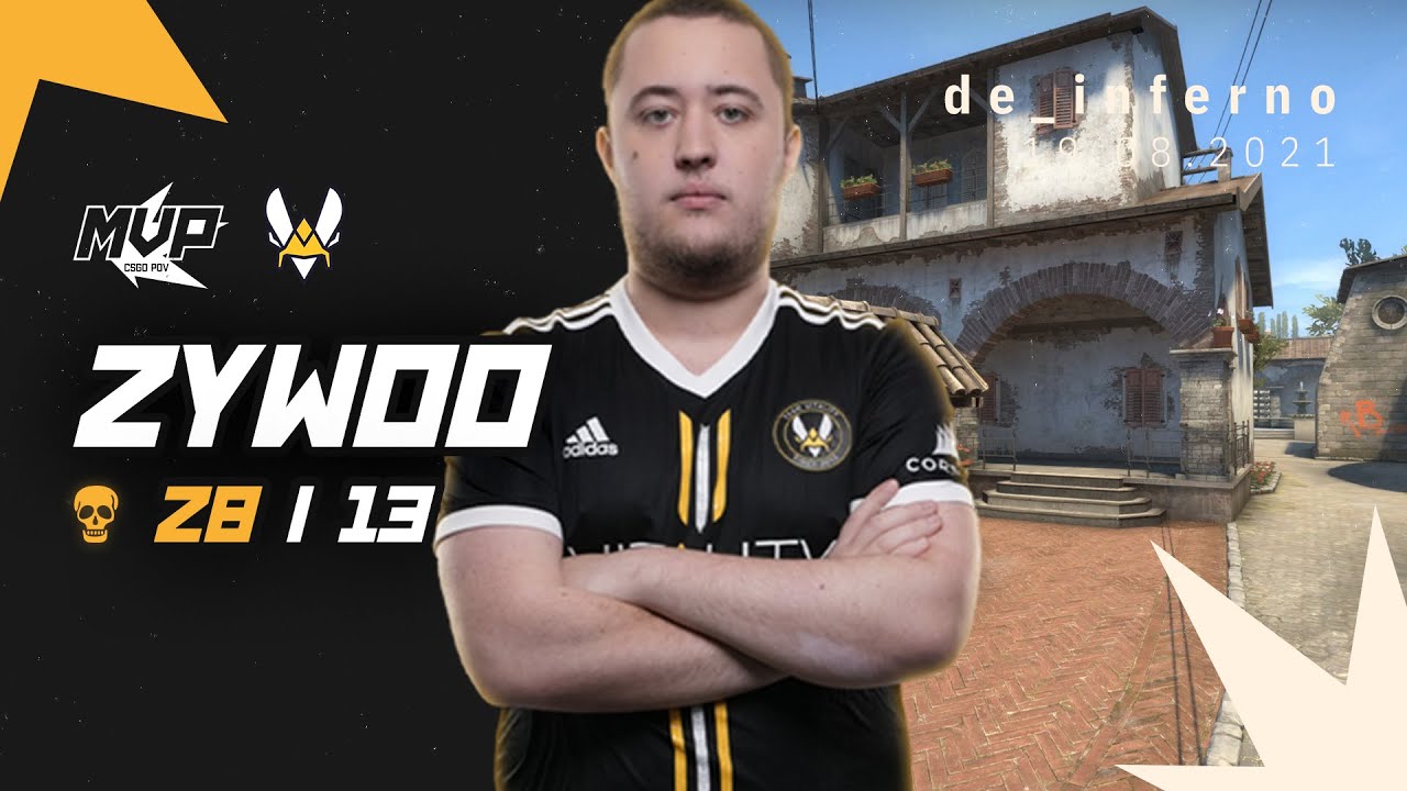 MVP CSGO POV: Vitality ZywOo (28/13) vs Astralis (de_inferno) @ ESL Pro League 14