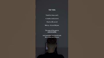 Trade With Logic, Not Emotion