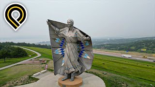 She looks over you in South Dakota... Dignity of Earth and Sky.