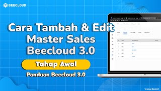 Cara Buat Salesman di Beecloud 3.0 screenshot 3