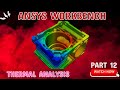Thermal Analysis in ANSYS Workbench | Heat Transfer Simulation Tutorial for Beginners #ansys