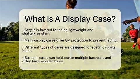 What Is A Display Case? - The Memorabilia Zone