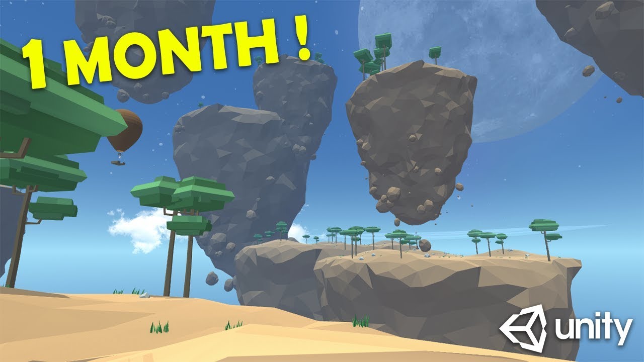 1 Month of Game Development - Unity - YouTube