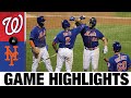 Pete Alonso leads Mets to an 11-6 victory | Nationals-Mets Game Highlights 8/12/20