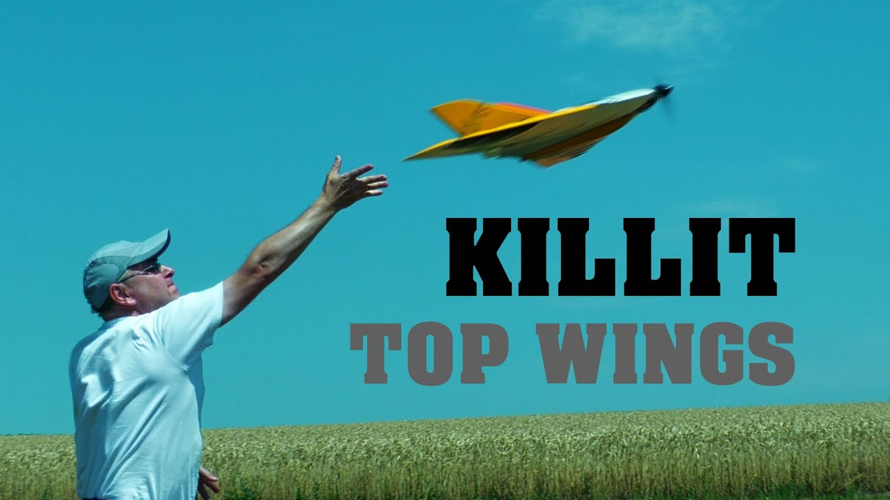 KILLIT TOP WINGS super fast RC flying wing 4K 2022 YouTube