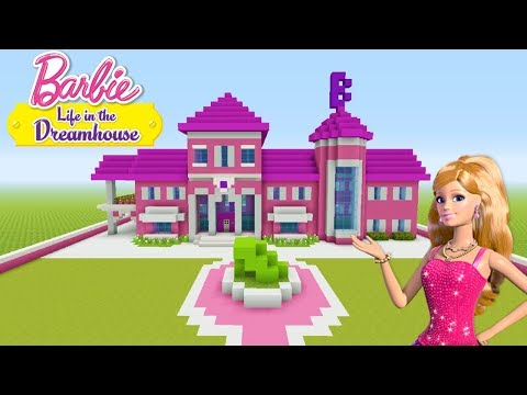 barbie house in minecraft