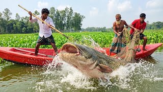 Full 3 MEN VS 600LB GIANT CATFISH: The Ultimate River Battle! Update