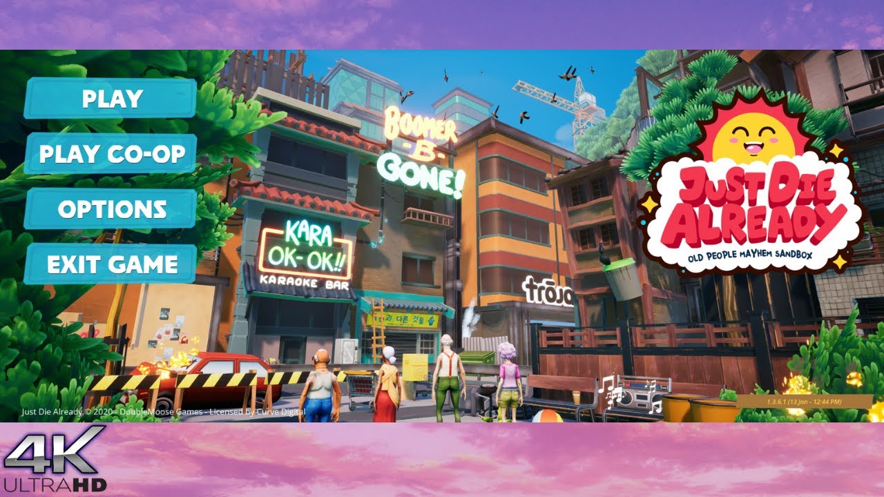 Just Die Already Old People Mayhem Sandbox Game Review