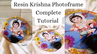 Resin Krishna Photoframe | Complete Tutorial ✨ screenshot 3