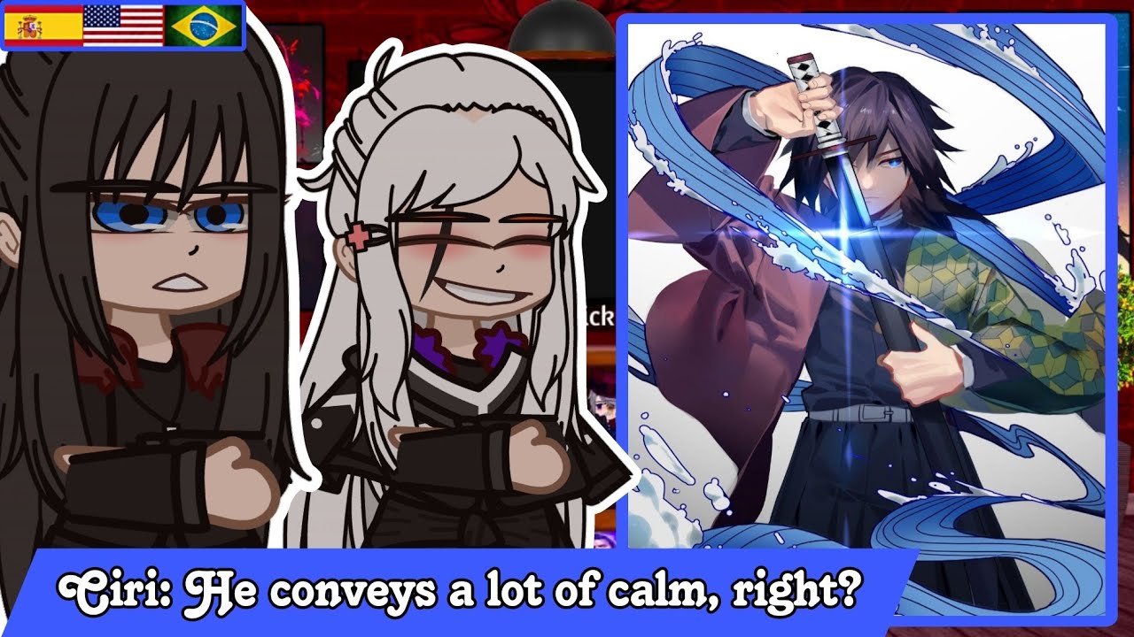 [GC] The Witcher react: Águas Passadas | Giyu Tomioka (Demon Slayer) | Basara {🇺🇲🇪🇸🇧🇷}