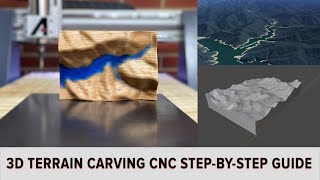 3D Terrain Carving CNC StepbyStep Guide