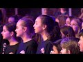 Kinard Middle School Mustang Chorale sings the National Anthem