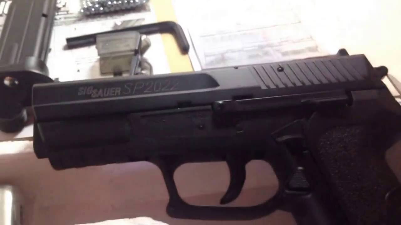  SIG  SAUER SP 2022  CO2 YouTube