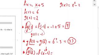 SAT  Function Explanation with practice questions  1