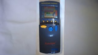 Pocket Arcade Amazing Sonic LCD game play