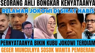 MUNCUL LAGI SOSOK WANITA PEMBERANI  MENGATAKAN, IJAJAH JOKOWI PALSU BEGINI KENYATAANYA..