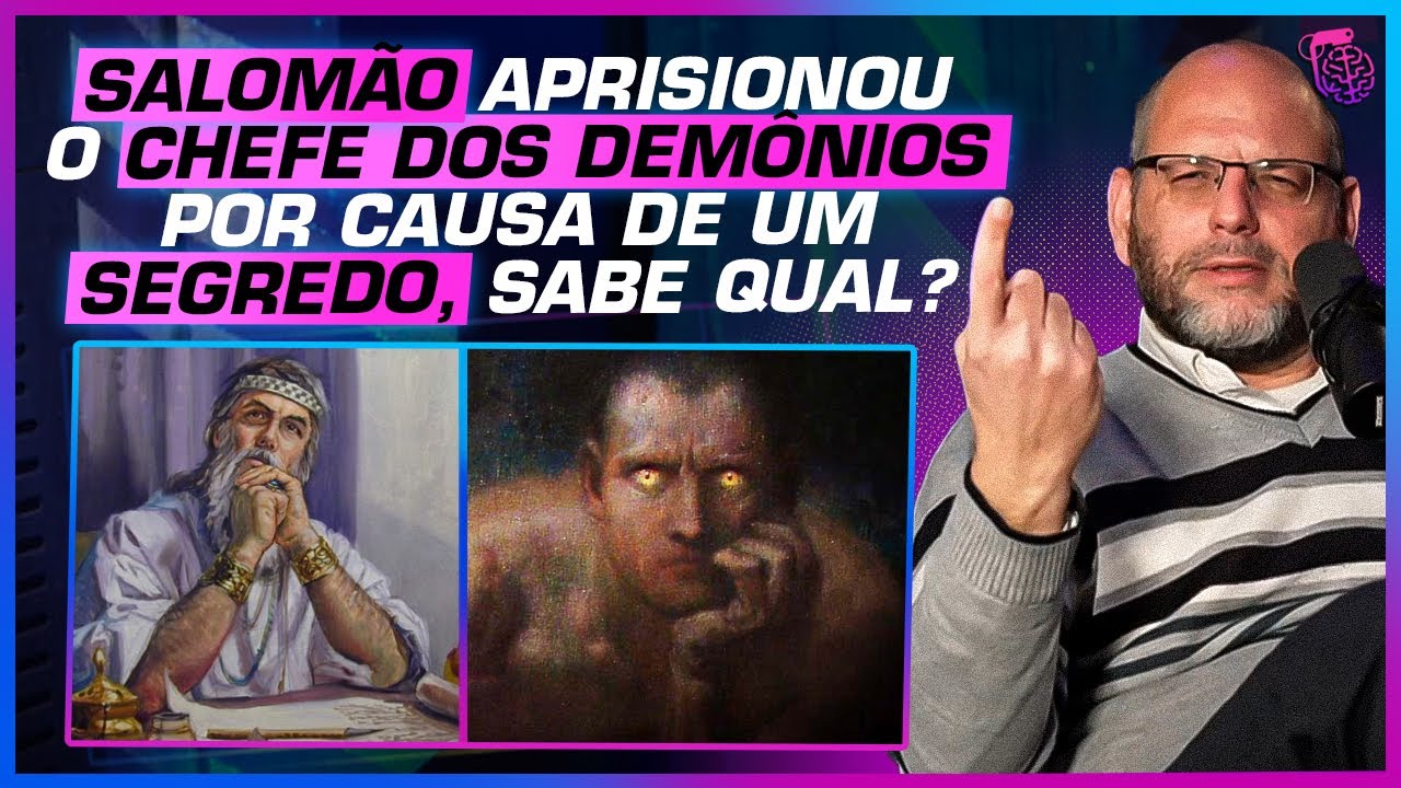 A HISTÓRIA DE SALOMÃO E A SUA RELAÇÃO COM DEMÔNIOS - RABINO RONY GURWICZ (CANAL CONTRASTE)